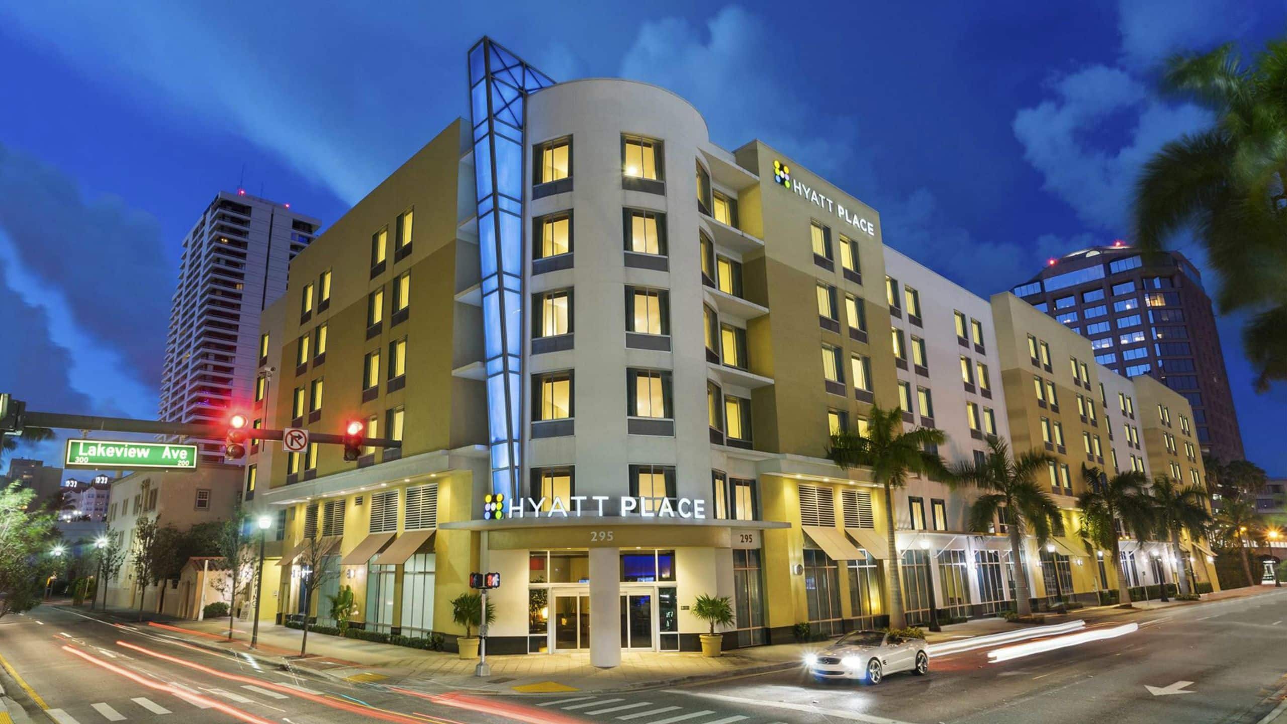 Hyatt Place West Palm Beach Downtown P021 Exterior.16x9